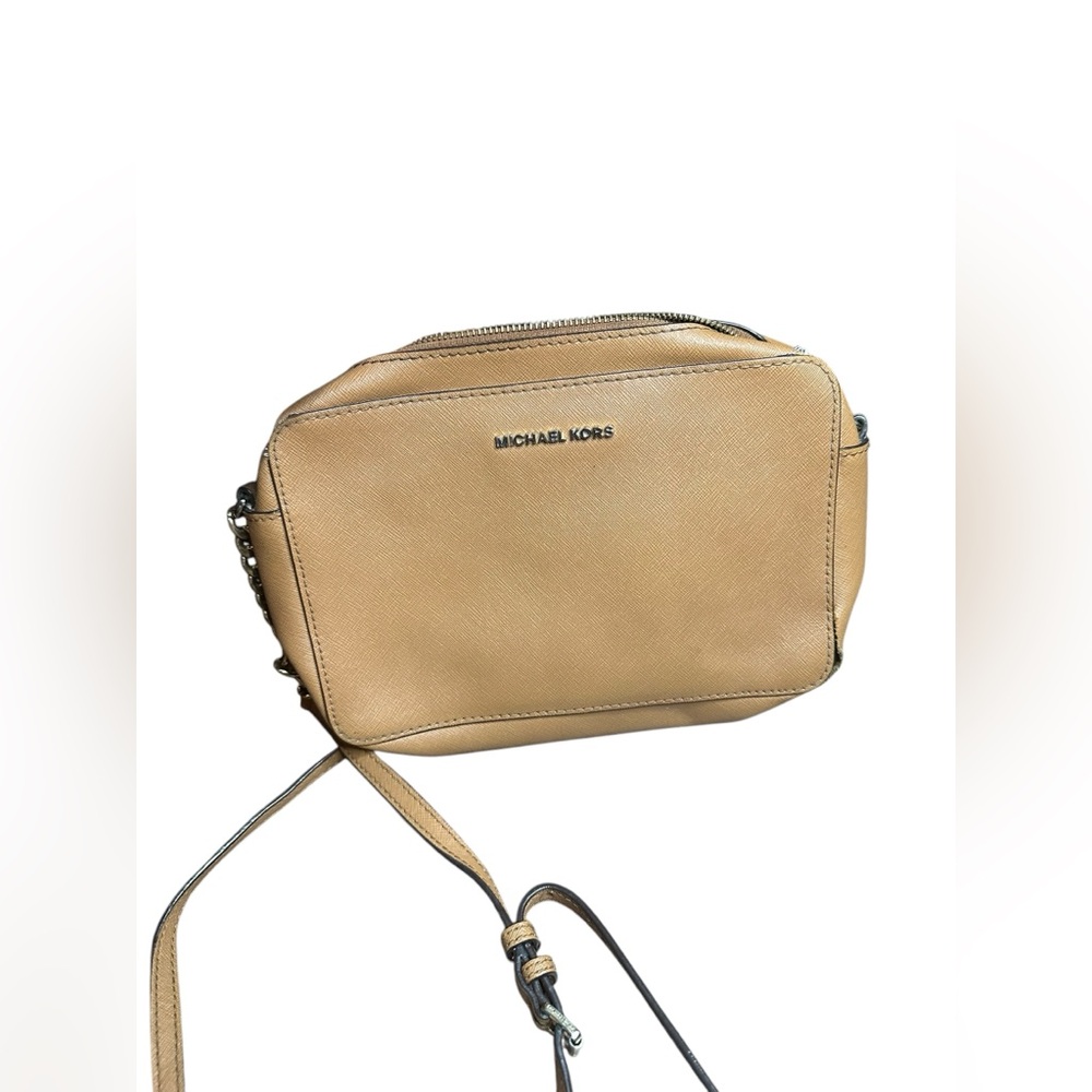 Michael Kors Tan Crossbody Bag - Picture 1 of 6